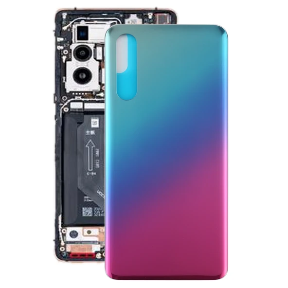 OPPO Reno3 Pro 5G ve Find X2 Neo Kırmızı Batarya Arka Kapak