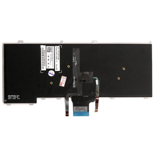 Dell Latitude 12 7000 Serisi US Versiyon Klavye - Arkadan Aydınlatmalı - 3