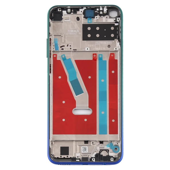 Huawei P40 Lite E Enjoy 10 Orijinal Orta Çerçeve Çerçeve Plakası Yeşil - 2