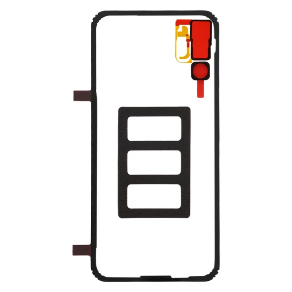 Huawei P20 Pro Arka Kapak Yapışkanlı Sticker Seti 10 Adet - 2