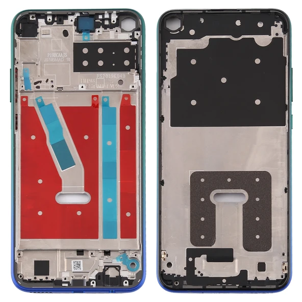 Huawei P40 Lite E Enjoy 10 Orijinal Orta Çerçeve Çerçeve Plakası Yeşil