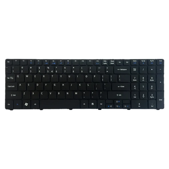 Acer Aspire 5740 İçin ABD Versiyonu İngilizce Dizüstü Bilgisayar Klavyesi - 2