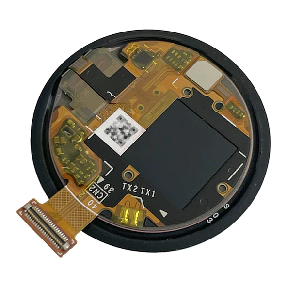 Huawei Watch GT2 42mm Uyumlu Siyah LCD Ekran ve Dokunmatik Panel Komple Set - 4
