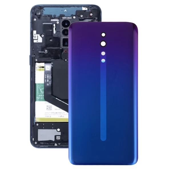 OPPO Reno Z Arka Kapak Mor