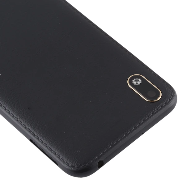 Huawei Y5 2019 Siyah Arka Kapak Pil Kapağı Kamera Lensli Yan Tuşlu - 4