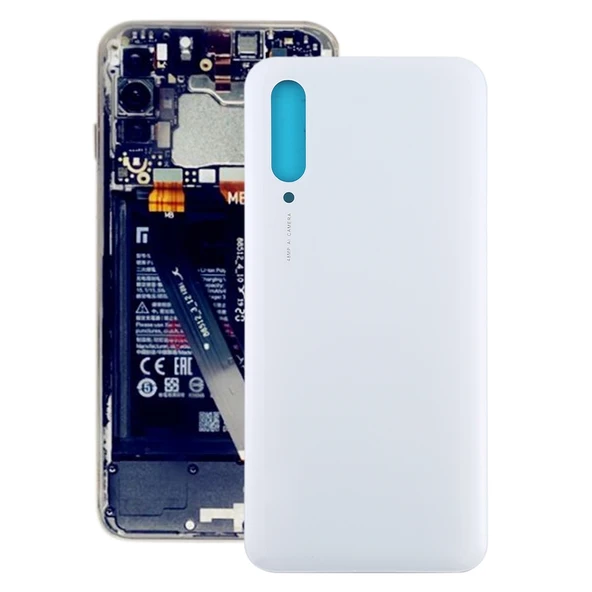 Xiaomi Mi CC9 Mi 9 Lite Beyaz Batarya Arka Kapak