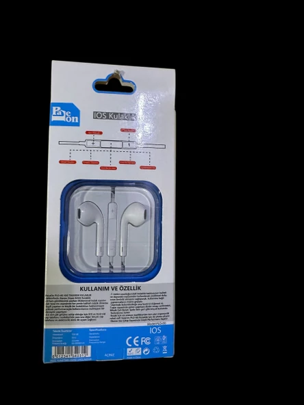Aux girişli tüm telefonlara uyumlu super bass kulaklık - 3