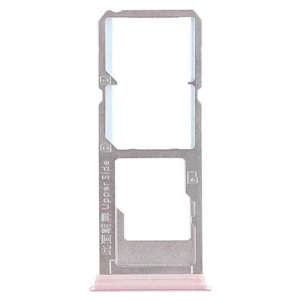 Vivo Y79 2li SIM Kart Tepsisi ve Micro SD Kart Tepsisi Gül Altın - 2