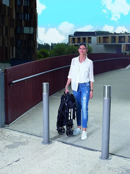 Chicco Ohlala İkiz Bebek Arabası Black Night - 5