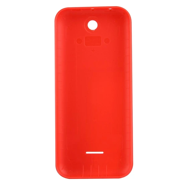 Nokia 225 Kırmızı Plastik Arka Kapak - 3