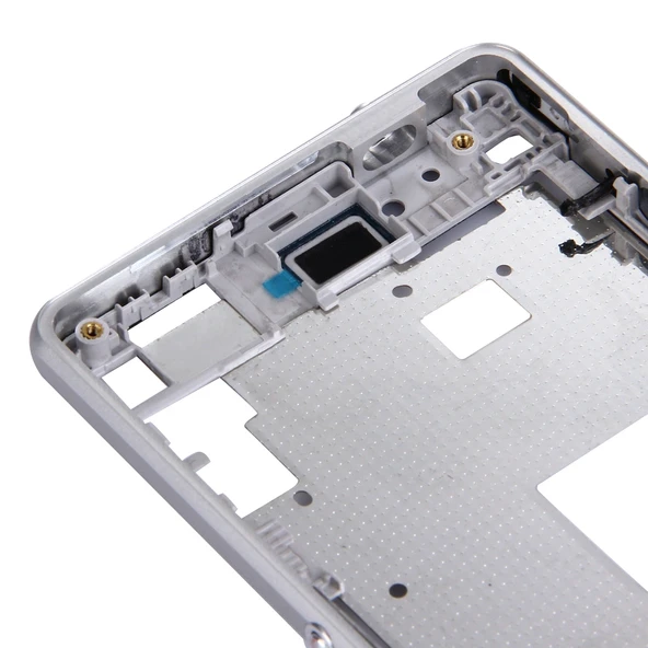 Sony Xperia Z1 Compact D5503 Ön Gövde LCD Çerçeve Beyaz - 5