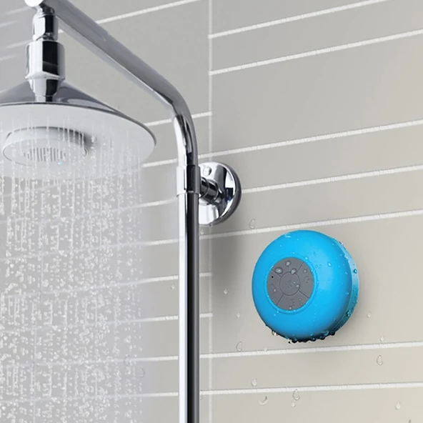 BTS 06 Mini Su Geçirmez IPX4 Bluetooth V2 1 Hoparlör Sarı Eller Serbest - 6