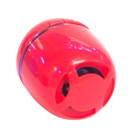 T6 Mini Taşınabilir LED Işıklı Bluetooth Stereo Hoparlör Kırmızı TF Kart Destekli Eller Serbest - 5