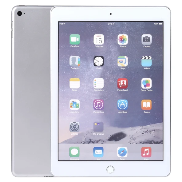 iPad Air 2 Yüksek Kalite Renkli Ekran Çalışmayan Sahte Model Gümüş