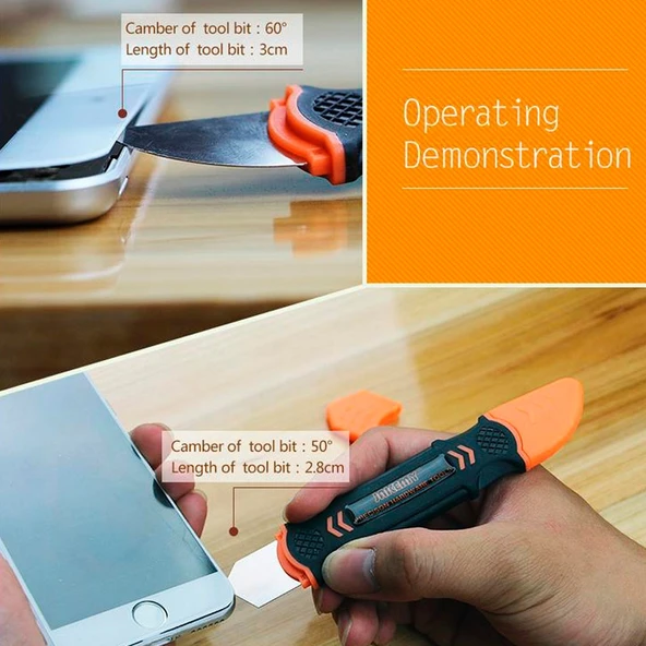 JAKEMY JM OP12 Esnek Çift Uçlu Metal Açma Aracı Samsung iPhone iPad Dizüstü Tablet PC İçin - 6
