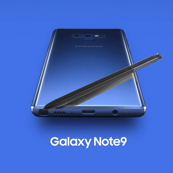 Galaxy Note9 Uyumlu Siyah Taşınabilir Yüksek Hassasiyetli Stylus Kalem Bluetoothsuz - 7