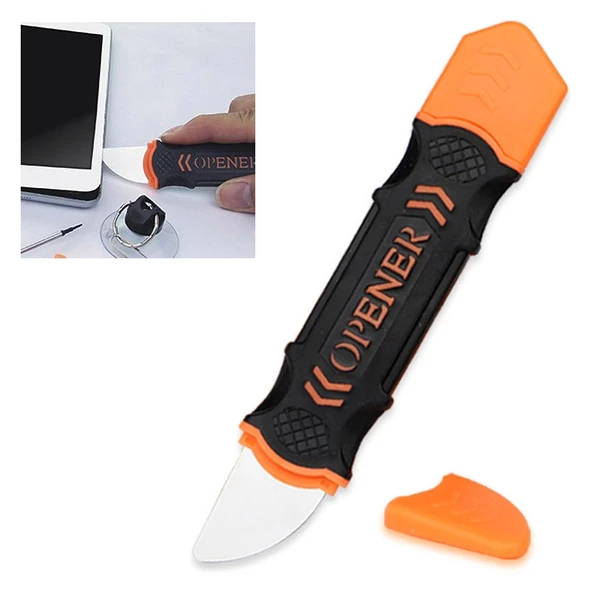 JAKEMY JM OP12 Esnek Çift Uçlu Metal Açma Aracı Samsung iPhone iPad Dizüstü Tablet PC İçin