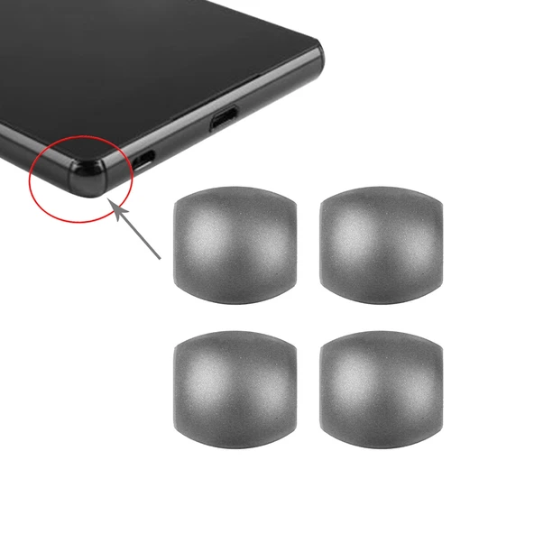 Sony Xperia Z3 D6653 Ön Çerçeve Kenar Parça 4'lü Set - 4