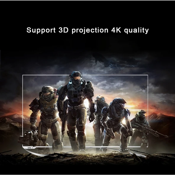 Mini Full HD 4K 1x2 HDMI 3D V1.4b Splitter HDTV STB DVD Projektör DVR Uyumlu - 8