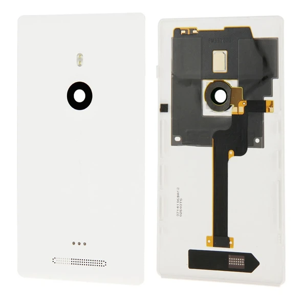 Nokia Lumia 925 Beyaz Pil Arka Kapak Flex Kablolu