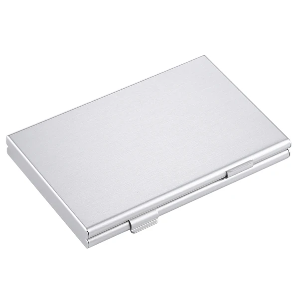 6lı Hafıza Kartı Koruyucu Kutu Gümüş 88x50x9mm - 2