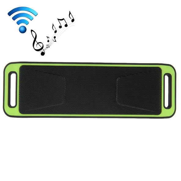Taşınabilir Stereo Kablosuz Bluetooth Müzik Hoparlörü Yeşil