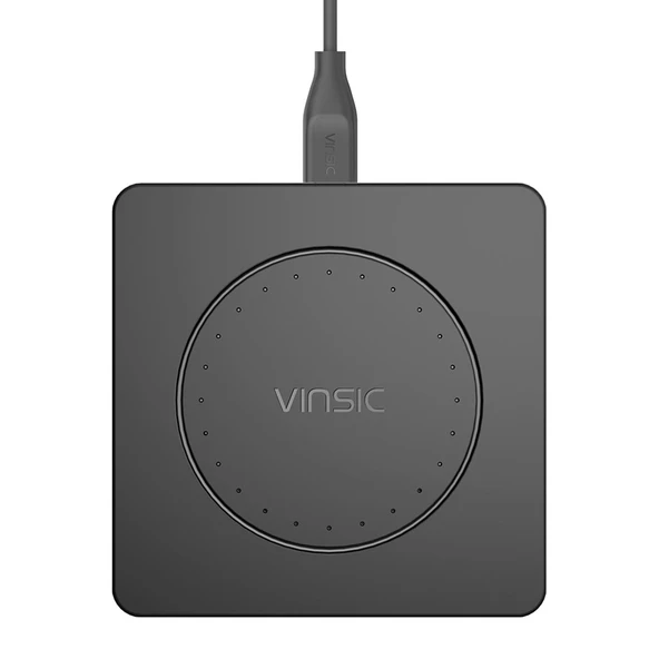 Vinsic 5V 1A Qi Standard Taşınabilir Kablosuz Şarj Pedi - 2