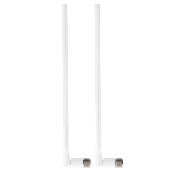 B593 5dBi SMA Erkek 4G LTE Router Anteni Beyaz 2 Adet - 5