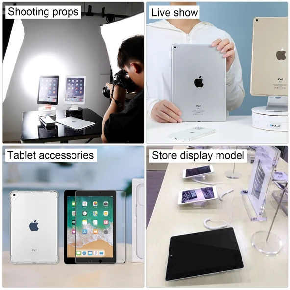 iPad Air 2 Yüksek Kalite Renkli Ekran Çalışmayan Sahte Model Gümüş - 7