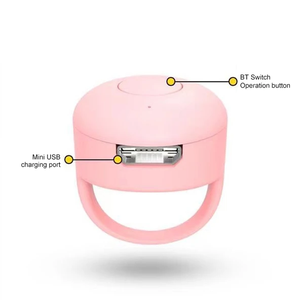 Bluetooth Parmak Ucu Video Kontrol Cihazi Mavi - 2