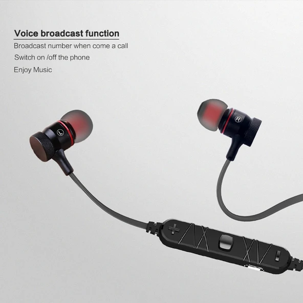 Awei A920BL Kablosuz Bluetooth Spor Stereo Kulaklık Siyah - 10