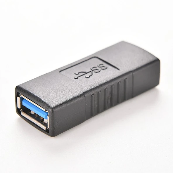 USB 30 Tip A Dişi - Tip A Dişi Adaptör Uzatıcı Siyah - 2