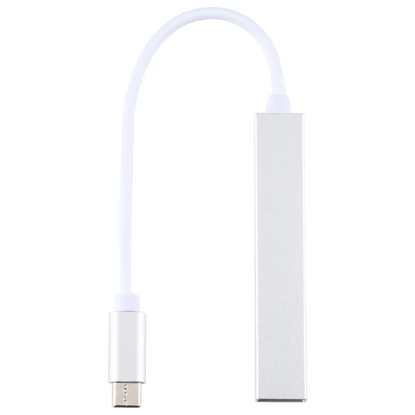T818 USB 30 to USB C Hub Adaptör Gri 4 Port - 4