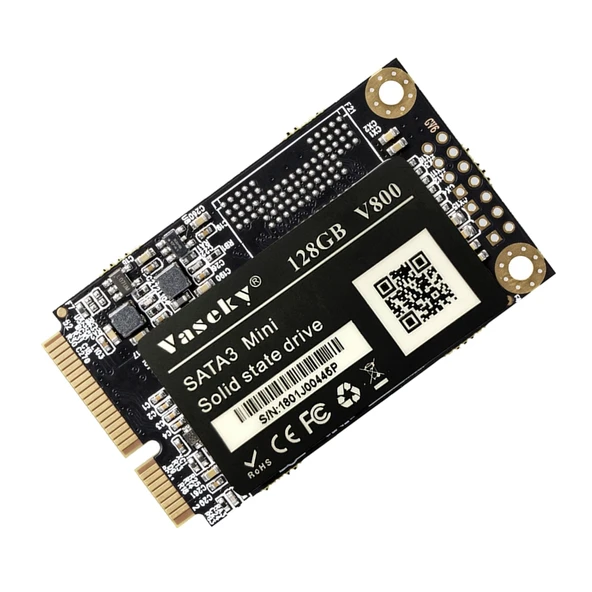 Vaseky V800 128GB 1.8 İnç SATA3 Mini Dahili MSATA SSD Dizüstü Bilgisayar İçin - 2