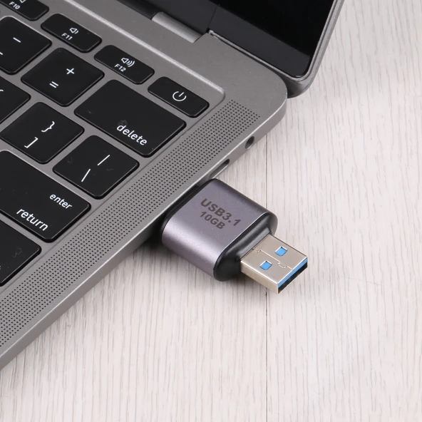 10Gbps USB 3.1 Erkekten Erkeğe Adaptör - 5