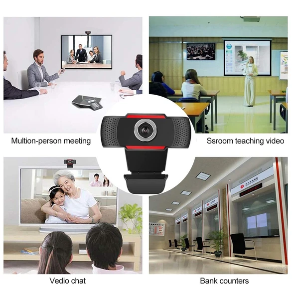 A480 480P USB Webcam Mikrofonlu - 7