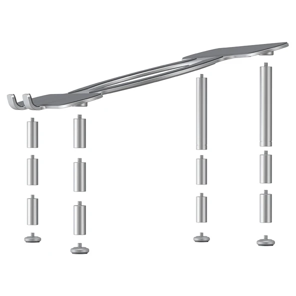 R-JUST BJ03 Evrensel Ayarlanabilir Açı Alüminyum Laptop Standı - 3
