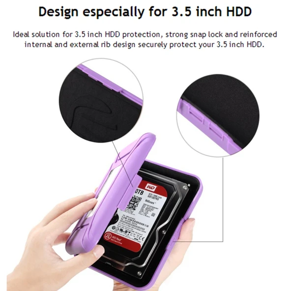 ORICO PHX-35 3.5 İnç SATA HDD Kılıfı Gri - 7
