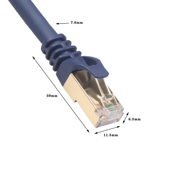 10 Metre CAT8 Ethernet Ağ Kablosu RJ45 Bilgisayar Switch Router - 4
