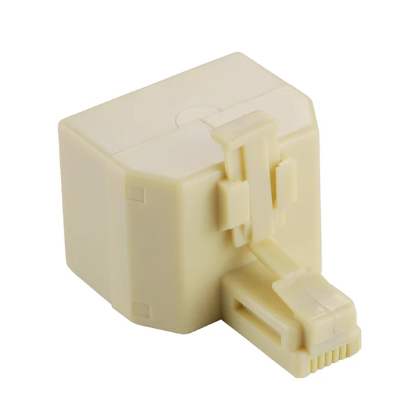 RJ45 Cift Portlu LAN Ethernet Baglanti Adaptoru 2 RJ45 Disi 1 RJ45 Erkek - 3
