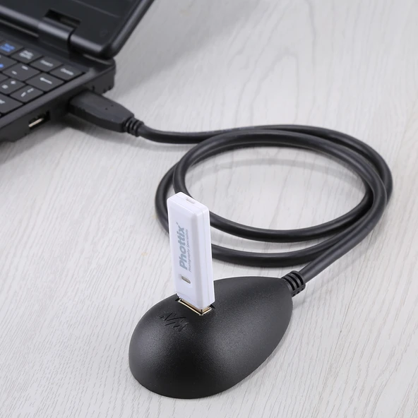 AVM USB 3.0 Erkekten Dişiye Uzatma Veri Senkronizasyon Güç Şarj Kablosu Masaüstü Taban Tutucu 80cm - 6