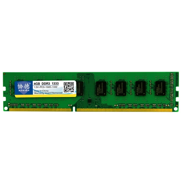 XIEDE X037 DDR3 1333MHz 4GB Genel AMD Özel Şerit Masaüstü Bilgisayar RAM Modülü - 2