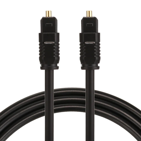 EMK 1 Metre 4.0mm OD Toslink Erkek-Erkek Dijital Optik Ses Kablosu