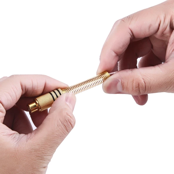 15cm Uzunluğunda RCA Dişi - FAKRA Z Tipi Dişi RG316 Yaylı Kablo - 4
