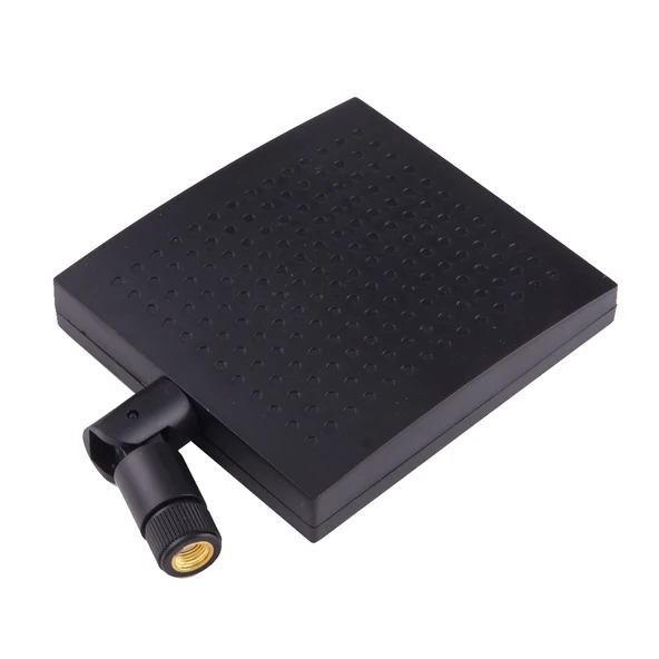 12dBi SMA Erkek Konnektör 2.4GHz Siyah Panel WiFi Anteni - 5