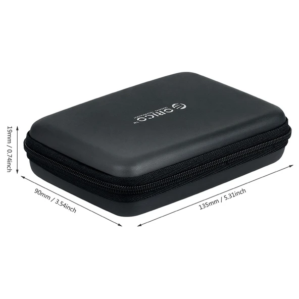 ORICO PHB 25 2.5 İnç SATA HDD Koruyucu Kılıf Siyah - 5