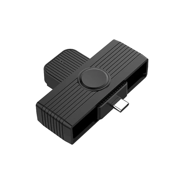 Rocketek CR318-C Type-C Akıllı Kart Okuyucu SIM ID CAC Destekli