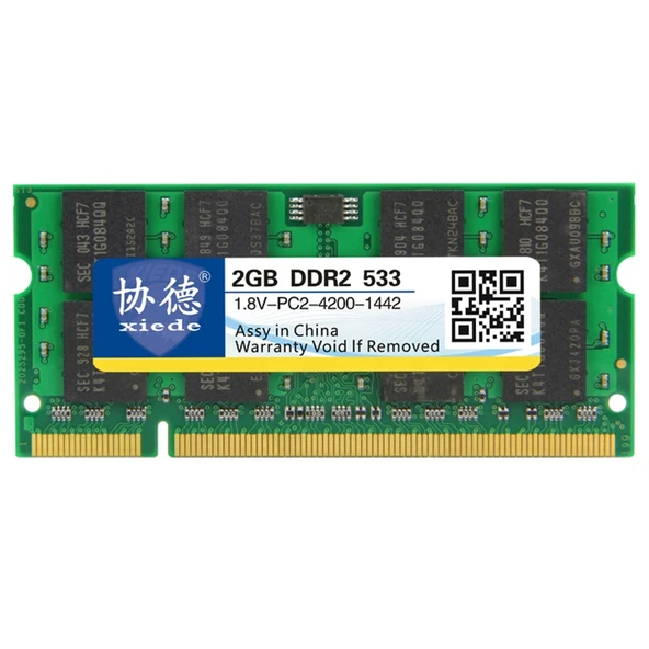 XIEDE X029 DDR2 533MHz 2GB Dizüstü Bilgisayar RAM Bellek Modülü - 2