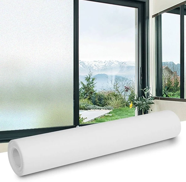 UV Engelleyici Buzlu Cam Filmi 5 Metre x 60 Cm. ürün görseli