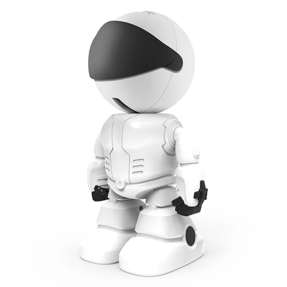 ESCAM PT205 HD 1080P Robot WiFi IP Kamera Hareket Algılama Gece Görüşü 10m IR Mesafe EU Priz - 4